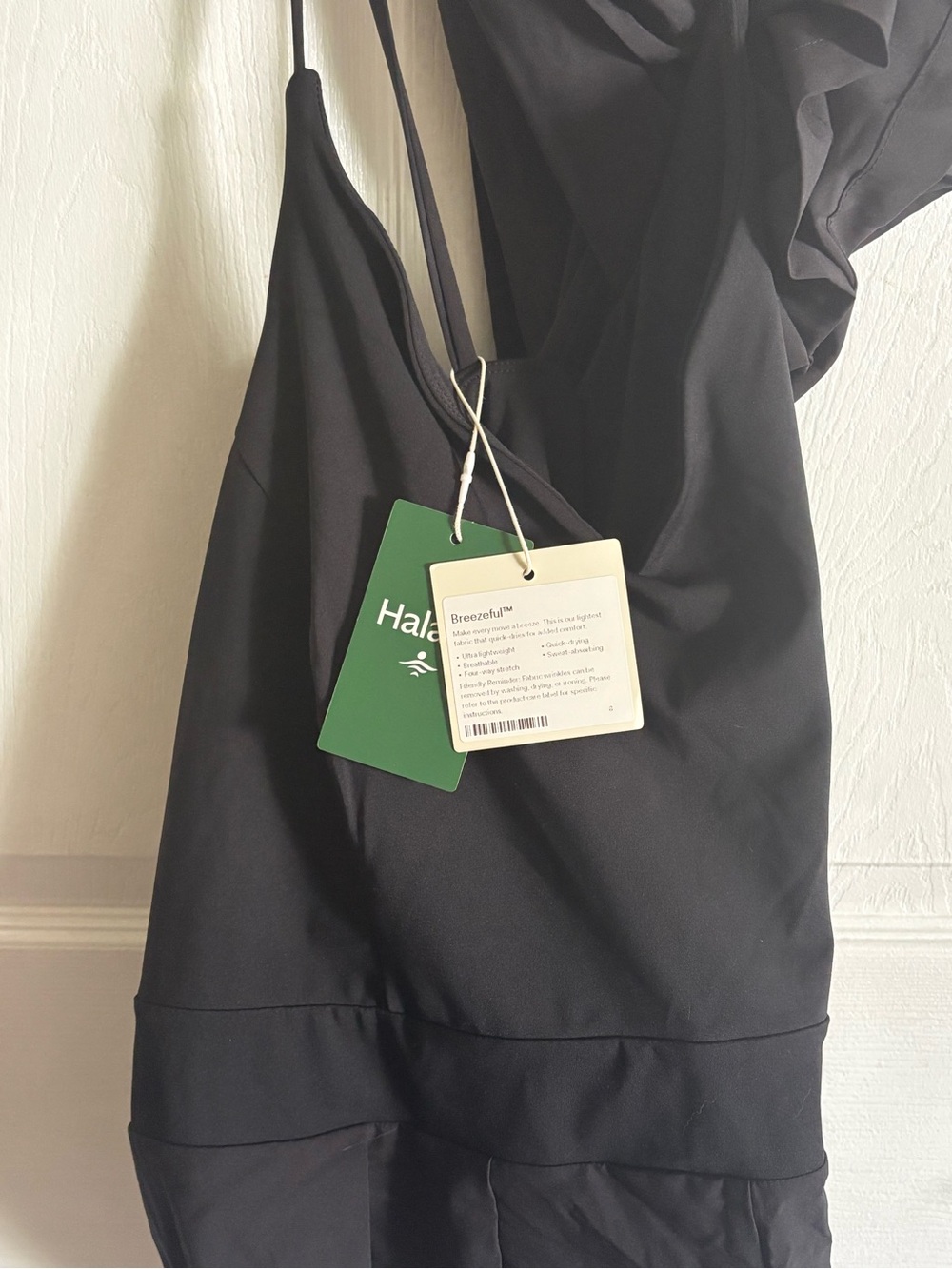 HALARA Breezeful Romper in Black